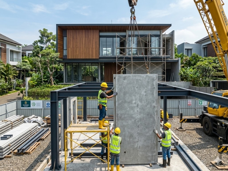 Material Bangunan Pracetak: Solusi Proyek Selesai Kilat!