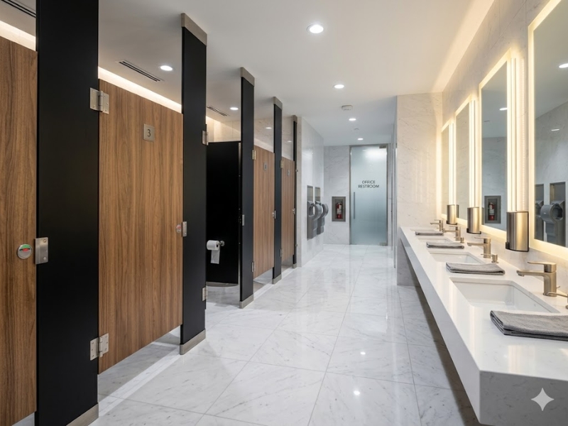 Cubicle Toilet Kantor: Panduan Pilih Partisi Terbaik