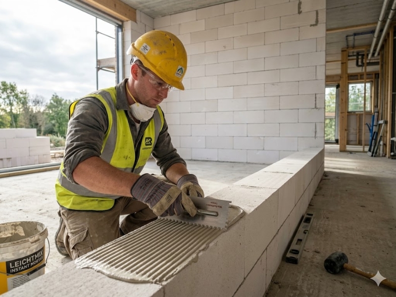 Mortar Berkualitas: Rahasia Dinding Presisi Tanpa Retak!