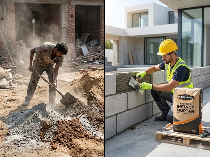 Perbedaan Jenis Mortar: Rahasia Dinding Anti Retak