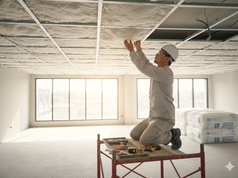 Cara Memilih Insulasi Panas dan Peredam Suara yang Tepat untuk Bangunan